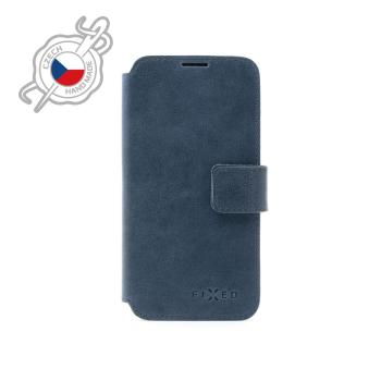 Kožené pouzdro typu kniha FIXED ProFit pro Samsung Galaxy A72/A72 5G, modré