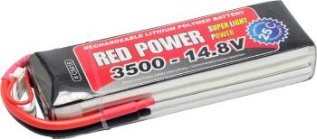 Red Power akupack Li-Pol 14.8 V 3500 mAh Počet článkov: 4 25 C SoftCase otvorené káblové koncovky