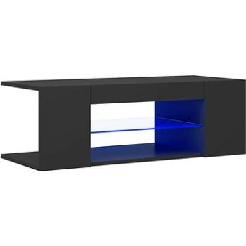 SHUMEE s osvetlením LED sivý 90 × 39 × 30 cm (804240)