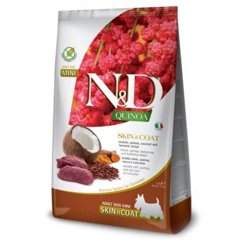 N&D Quinoa Skin & Coat Venison & Coconut Mini pre malé plemená psov 2,5 kg