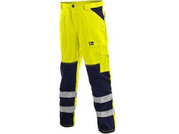 Nohavice CXS NORWICH, výstražné, pánske, žlto-modré, veľ. 58