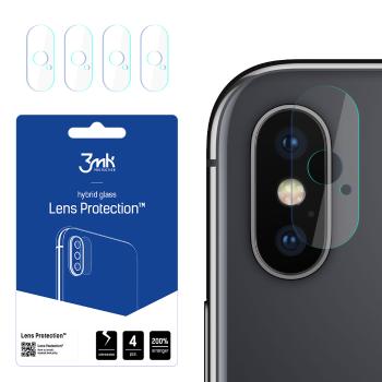 4x Sklo na kameru 3mk pre Apple iPhone X  KP20878