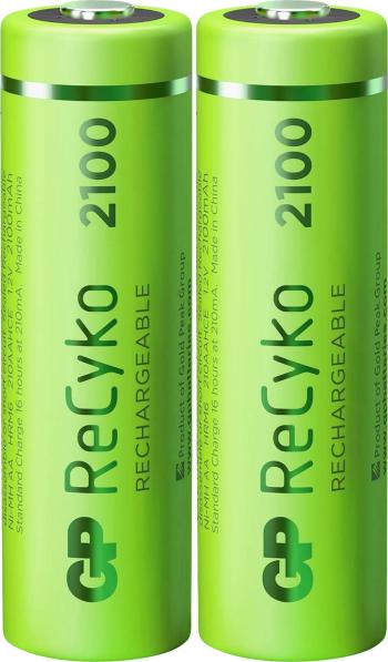 GP Batteries ReCyko+ HR06 tužkový akumulátor typu AA  Ni-MH 2100 mAh 1.2 V 2 ks