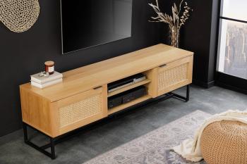 LuxD Dizajnový TV stolík Pacari 160 cm dub