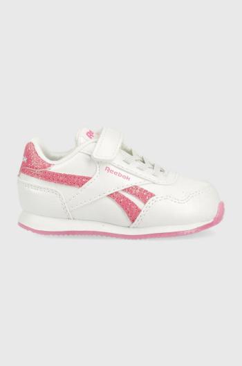 Detské tenisky Reebok Classic ROYAL CL JOG biela farba