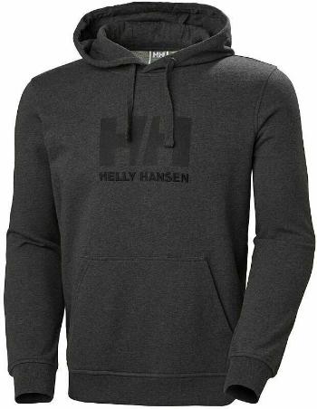 Helly Hansen Men's HH Logo Hoodie Ebony Melange L