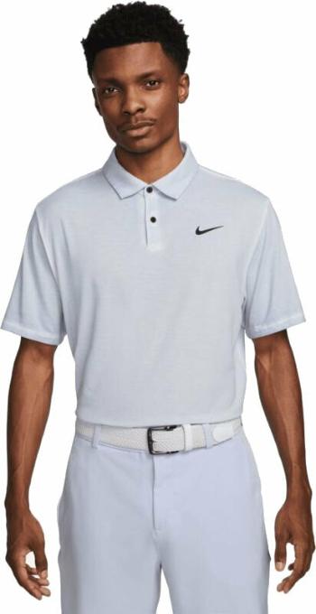 Nike Dri-Fit Tour Mens Washed Golf Polo Oxygen Purple/Black M