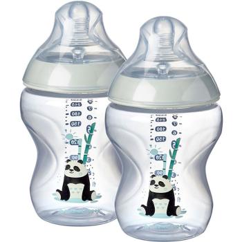 Tommee Tippee C2N Closer to Nature Girl dojčenská fľaša 2 ks 0m+ 2x260 ml