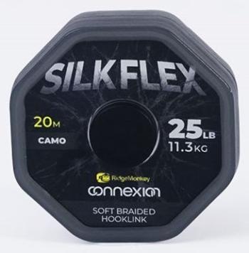 Ridgemonkey šnúrka connexion silkflex soft braid 20 m 25 lb