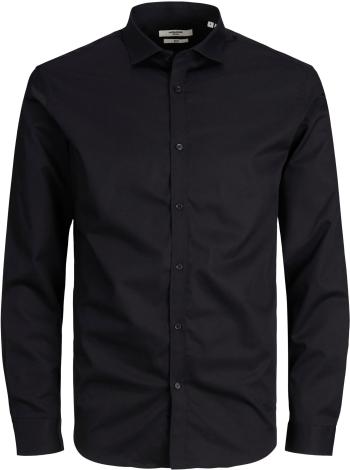 Jack&Jones Pánska košeľa JPRBLACARDIFF Slim Fit 12201905 Black M