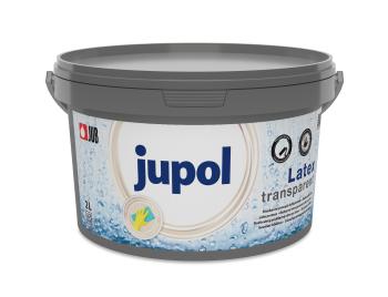 Jupol Latex TRANSPARENT - Transparentný umývateľný náter transparentná 2 L