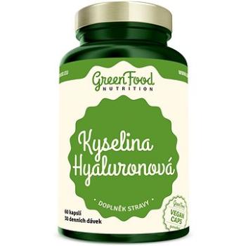 GreenFood Nutrition Kyselina Hyalurónová 60cps (8594193922109)