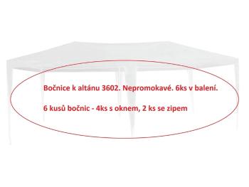 Bočnice k altánu 3602 6ks s oknami ROJAPLAST