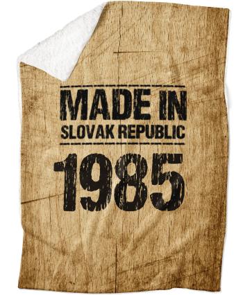 Deka Made In (rok: 1985, Podšitie baránkom: ÁNO)