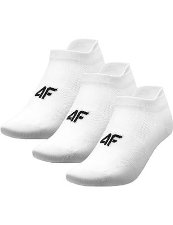 Pánske biele ponožky 4F - 3 páry vel. 39-42