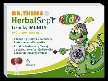 Dr.Theiss HerbalSept Kids Lízanky IMUNITA 6 ks