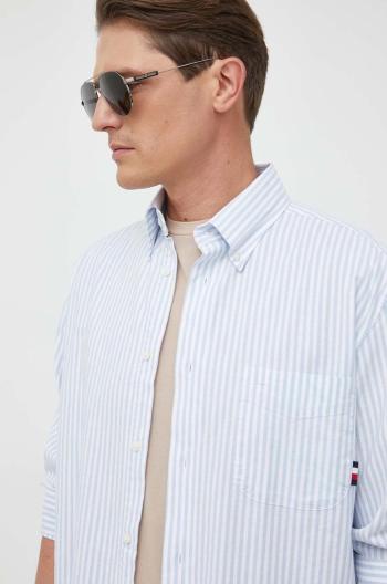 Košeľa Tommy Hilfiger pánska, voľný strih, s golierom button-down