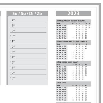 Sigel Protect HO366 písacie podložka kalendár na 2 roky sivá (š x v) 595 mm x 410 mm