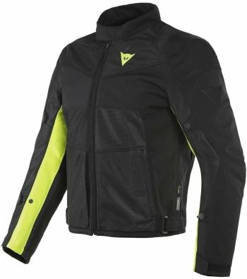 Dainese Sauris 2 D-Dry Black/Black/Fluo Yellow 50 Textilná bunda