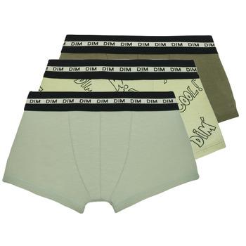 DIM  Boxerky MODE COTON STRETCH PACK X3  Viacfarebná