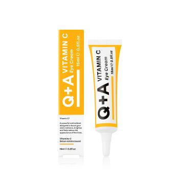 Q+A Očný krém s vitamínom C Q+A (Eye Cream) 15 ml