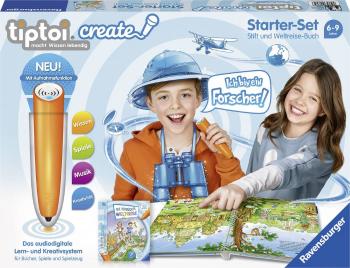 Ravensburger CREATE štartovacia sada: pero a kniha svetových cestopisov CREATE Starter-Set: Stift und Weltreise-Buch 008