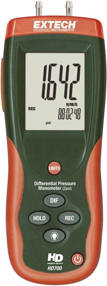 Extech HD700 merač tlaku  atmosférický tlak 0 - 0.1378 bar