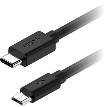 AlzaPower Core USB-C (M) 2.0 to Micro USB (M) 2A Cable 0,5 m čierny (APW-CBTCMU01)