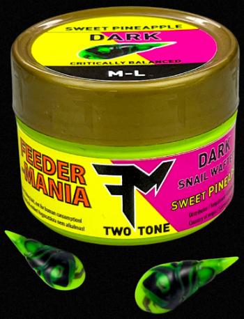 Feedermania dark snail wafters two tone m-l - sweet pineapple