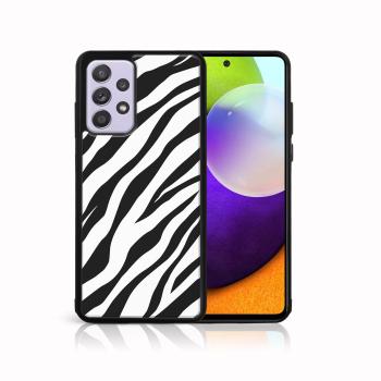 MY ART Silikónový kryt Samsung Galaxy A72 ZEBRA (049)