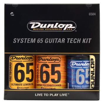 Dunlop čistiaca sada "Guitar Tech Kit" na lak, struny a hmatník (3 prípravky)