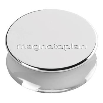 Magnetoplan magnet Ergo Large (Ø x v) 34 mm x 12.5 mm guľatý strieborná 10 ks 1665032