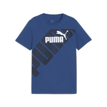 Puma  PUMA POWER GRAPHIC TEE B  Tričká s krátkym rukávom Modrá