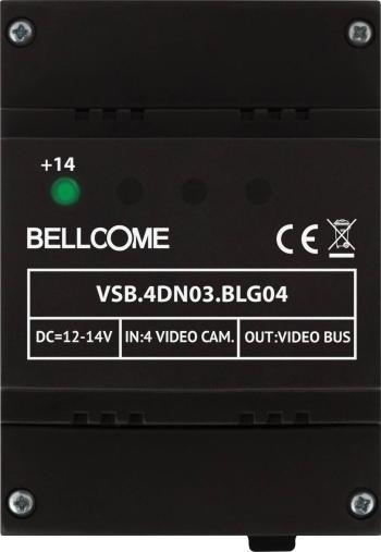 Bellcome VSB.4DN03.BLG04 príslušenstvo pre domové telefóny káblový rozširovacie komponentov 1 ks tmavosivá