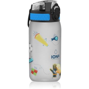 Ion8 One Touch Kids fľaška na vodu pre deti Football 400 ml