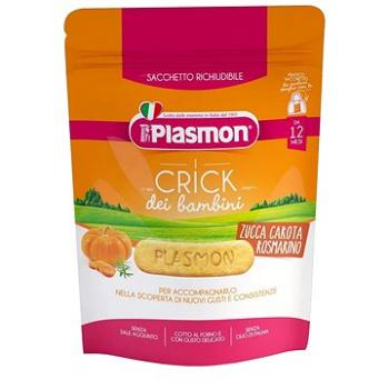 PLASMON sušienky zeleninové Crick tekvica, mrkva a rozmarín 100 g, 12 mes.+ (8001040199466)