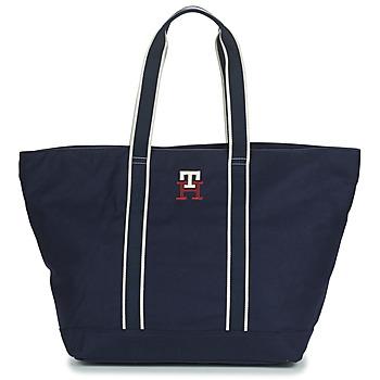 Tommy Hilfiger  Veľká nákupná taška/Nákupná taška NEW PREP OVERSIZED TOTE  Námornícka modrá