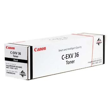 Canon originál toner CEXV36, black, 56000str., 3766B002, Canon iR-6055, 6065, 6075, O, čierna