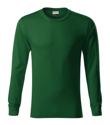 MALFINI Tričko s dlhým rukávom Resist LS - Fľaškovo zelená | XXL