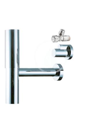 HANSGROHE - Sifony Súprava dizajnového sifónu Flowstar, chróm 52120000