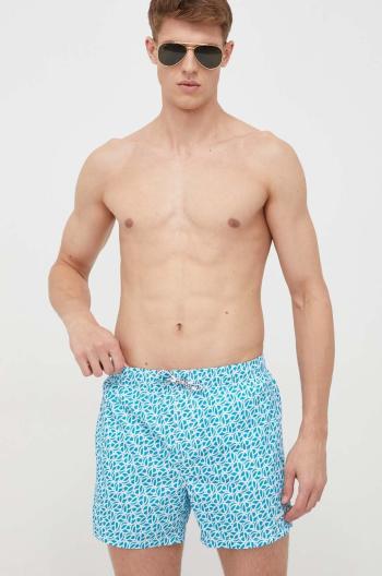 Plavkové šortky Pepe Jeans P PRINT SWIMSHORT tyrkysová farba, PMB10394