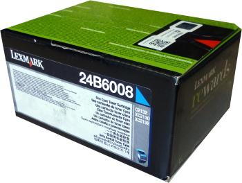 Lexmark 24B6008, cyan, 3000 str., 24B6008, high capacity, originálny toner