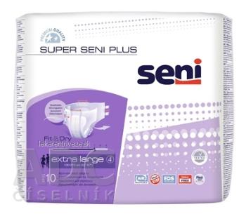 Seni SUPER SENI PLUS extra large 4 plienkové nohavičky (obvod 130-170 cm) 1x10 ks