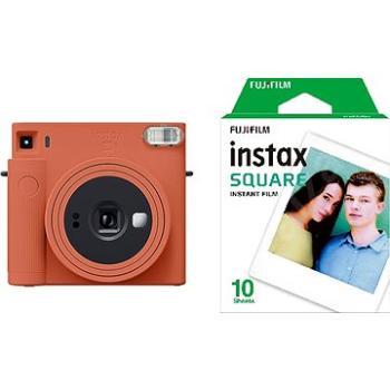 Fujifilm Instax Square SQ1 oranžový + 10× fotopapier (70100148679)