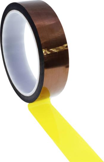 Quadrios ESD lepiaca páska 1 ks hnedá, žltá (d x š) 33 m x 10 mm