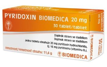 Pyridoxin 20 mg 30 tabliet