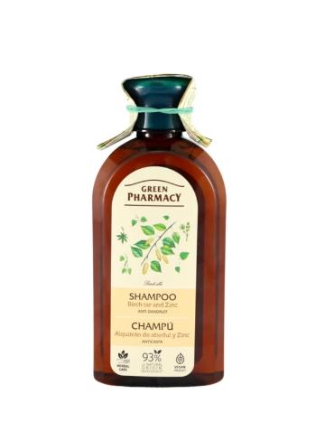 Green Pharmacy Šampón proti lupinám - breza a zinok 350 ml