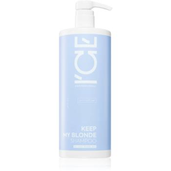 Natura Siberica ICE Professional Keep My Blonde šampón neutralizujúci žlté tóny pre zosvetlené, melírované studené blond vlasy 1000 ml