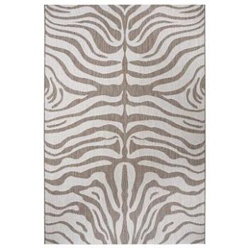 Kusový koberec Flatweave 104844 Light-brown/Cream 160 × 230 cm (278314-106596)