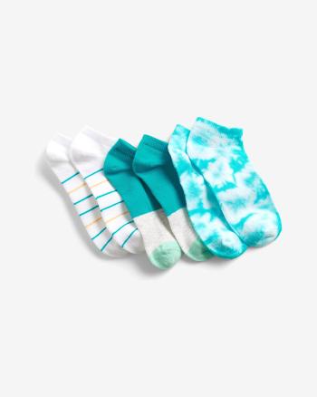 GAP Ponožky 3 páry detské Modrá Biela